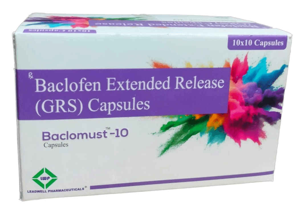 BACLOMUST-10 pharmaceutical product by Leadwell Pharmaceuticals