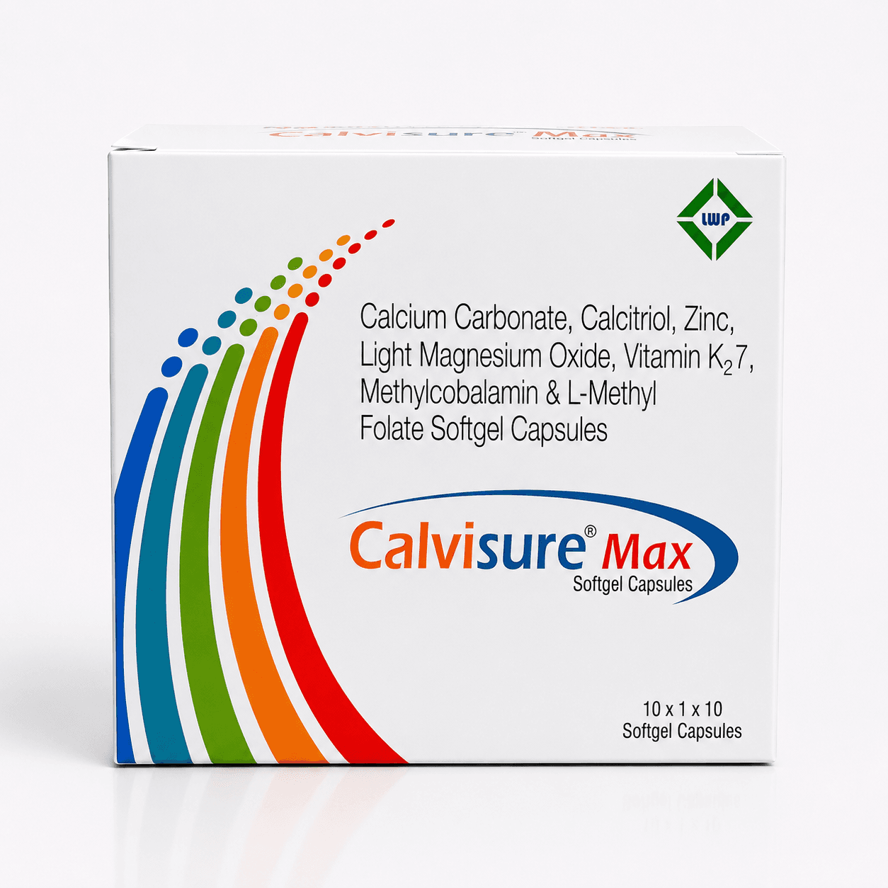 CALVISURE MAX pharmaceutical product by Leadwell Pharmaceuticals