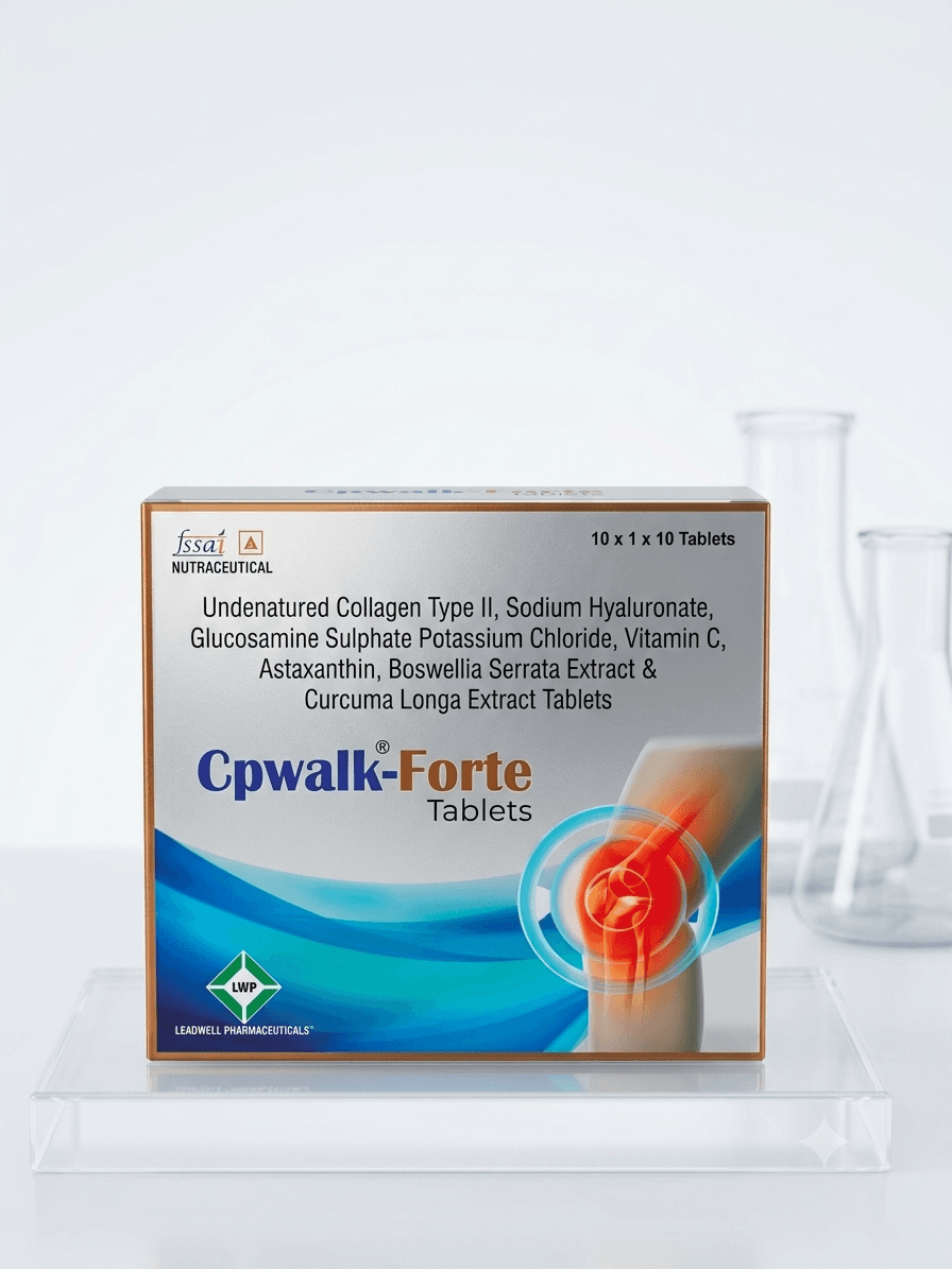 CPWALK-FORTE pharmaceutical product by Leadwell Pharmaceuticals