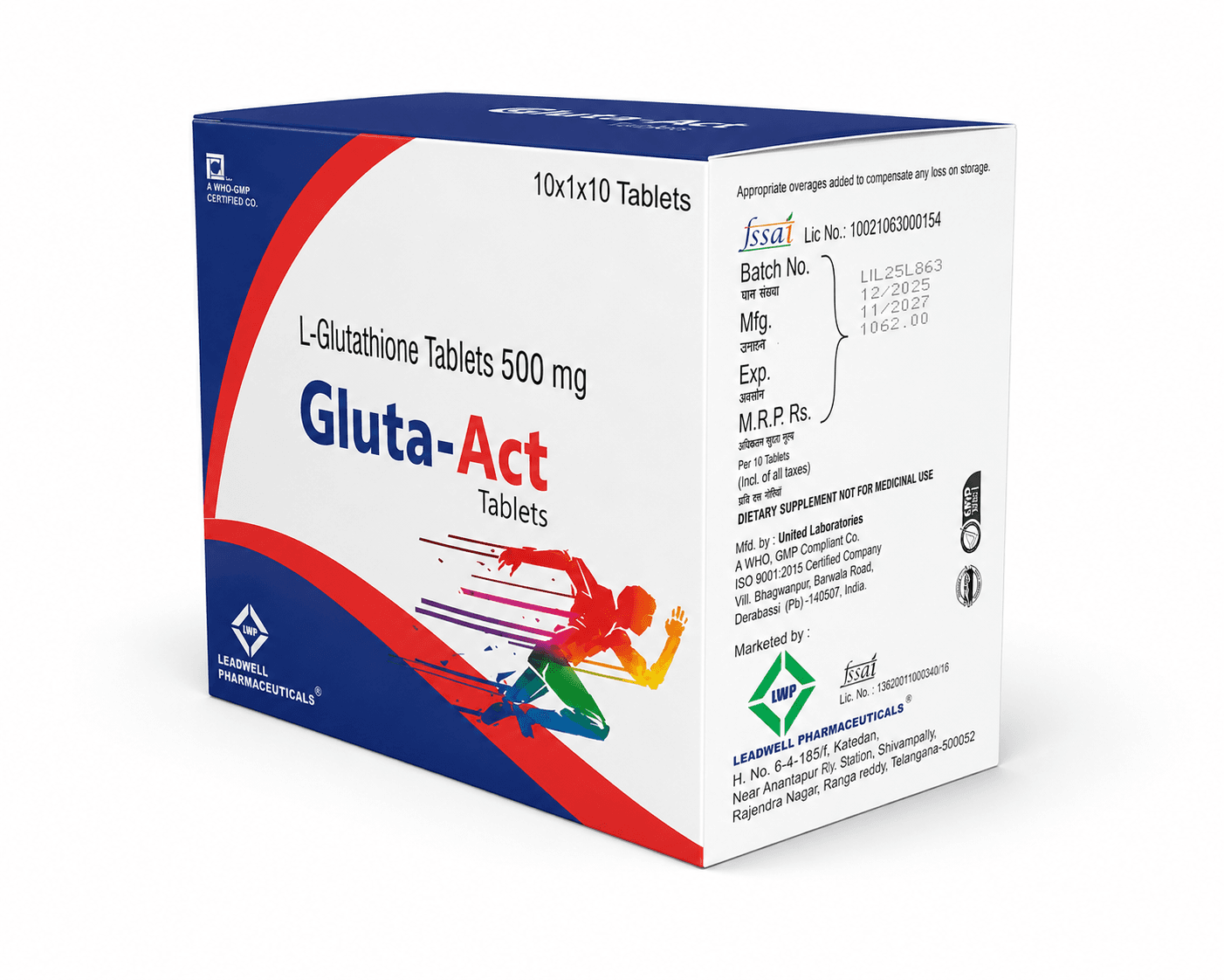 GLUTA-ACT product view 2