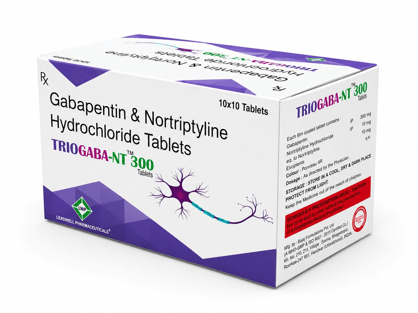 TRIOGABA-NT 300/10 product view 2